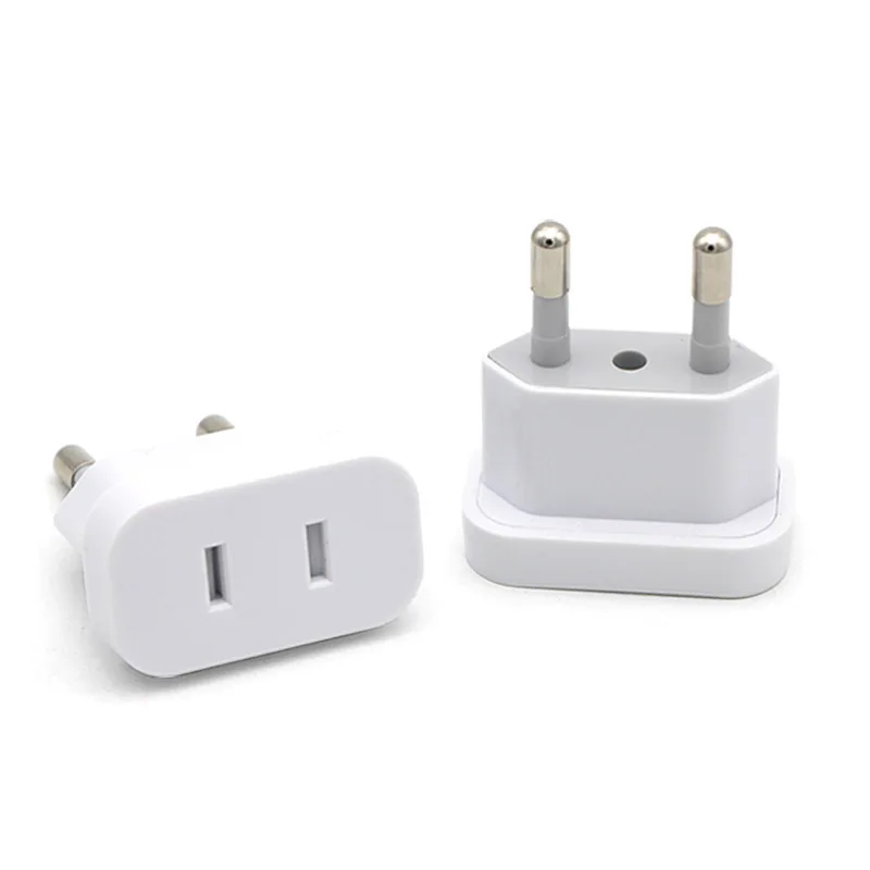 Us 1 67 25 Off Euro Converter Plug Us To Eu Travel Power Socket Plug Adapter European Eu Us Adapter Ac Converter Electrical Outlet Charger In - 